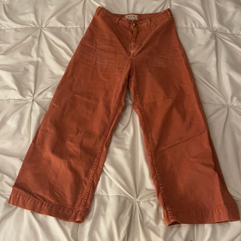 Free People/We The Free Wide Leg Cropped Culottes